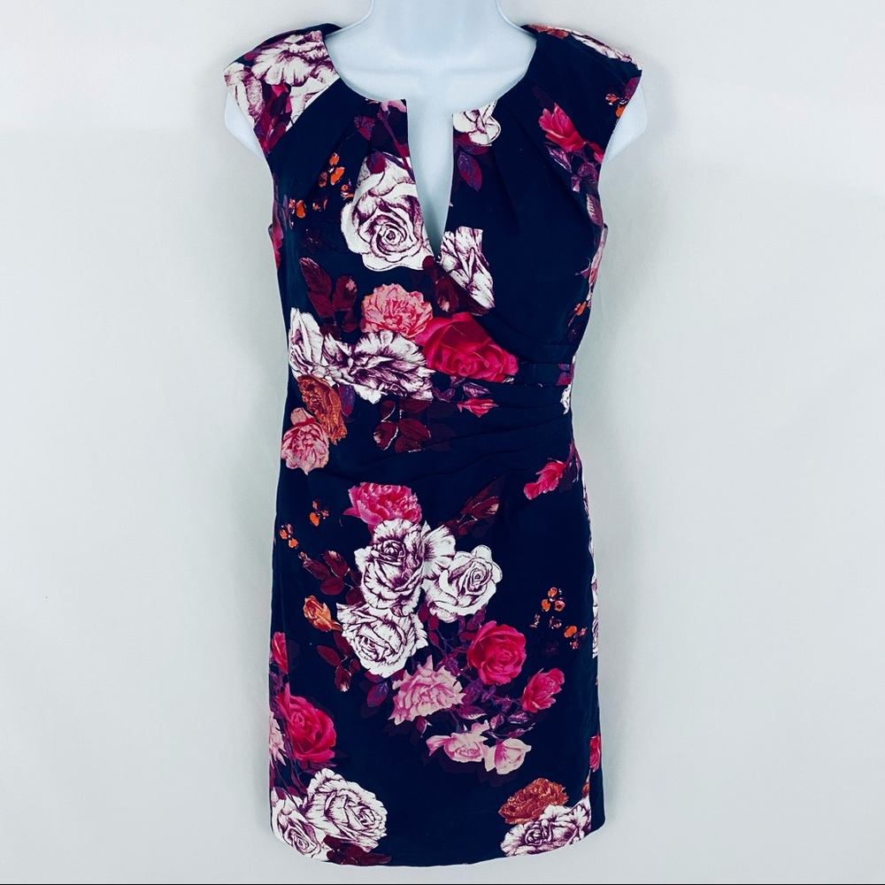 Adrianna Papell Floral Dress Size 0